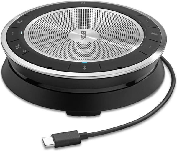 EPOS EXPAND SP 30+ - Älykäs kaiutinpuhelin - Bluetooth - langaton - musta, hopea - Certified for Skype for Business (1000224)