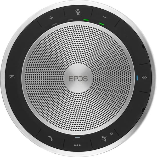 EPOS EXPAND SP 30+ - Smart højttalertelefon - Bluetooth - trådløs - sort, sølv - Certificeret til Skype for Business (1000224)