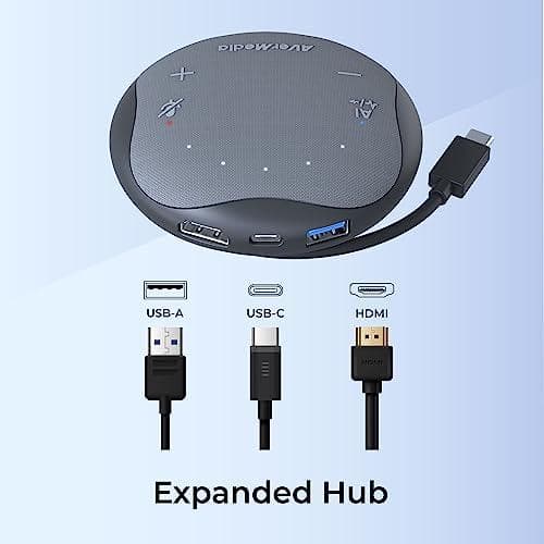 AVerMedia AS315 - högtalartelefon - trådbunden - aktiv brusreducering - USB-C (AS315)