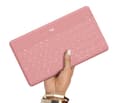 Miniatyrbillede 4 af 5: Logitech Keys-To-Go - Tastatur - Bluetooth - QWERTY - Pan-Nordic - Blush Pink - til Apple iPad/iPhone/TV