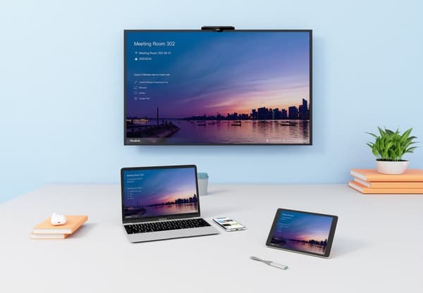 Yealink RoomCast - præsentationsserver - GigE, Bluetooth 5.0 - Wi-Fi 5, Bluetooth - med Yealink WPP20 (1303108)