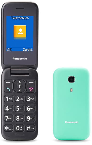 MOBILE PHONE KX-TU400/KX-TU400EXC PANASONIC Turkosblå