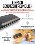 Miniatyrbillede 4 af 6: HP Poly Sync 10 USB-A USB-C højttalertelefon - PC - Sølv - 0,715 m - IP64 - Windows 10 - 100 - 7800 Hz (772C3AA)