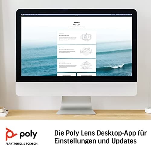 HP POLY VIDEO Poly Sync 60 - Smart højttalertelefon - Bluetooth - trådløs, kablet - USB-C, USB-A - Sort, Sølv - Zoom-certificeret (772C2AA)