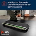 Miniatyrbillede 2 af 6: HP POLY VIDEO Poly Sync 60 - Smart højttalertelefon - Bluetooth - trådløs, kablet - USB-C, USB-A - Sort, Sølv - Zoom-certificeret (772C2AA)