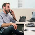 Miniatyrbillede 5 af 5: Polycom VVX 250 4-line desktop business IP-telefon med to 10/100/1000 Ethernet-porte