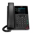 Miniatyrbillede 1 af 5: Polycom VVX 250 4-line desktop business IP-telefon med to 10/100/1000 Ethernet-porte
