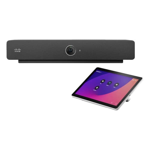 Videokonferensbar - CISCO - CS-BAR-W-C-K9 - Svart - Metall - Contemporary