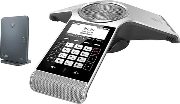 Yealink CP930W Pakke IP-konferencetelefon. inkl. W60B IP DECT (CP930W-pakke)