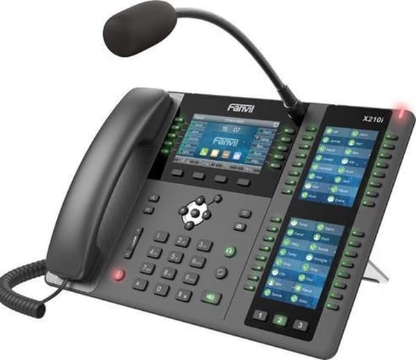 Fanvil X210i IP-telefon Sort, Grå Håndsæt med ledning LCD 20 linjer