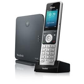 Yealink W60P - Trådløs VoIP-telefon - IP-DECT\GAP - SIP, SIP v2 - 8 linjer