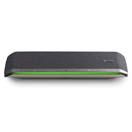 HP POLY VIDEO Poly Sync 60 - Smart højttalertelefon - Bluetooth - trådløs, kablet - USB-C, USB-A - Sort, Sølv - Zoom-certificeret (772C2AA)