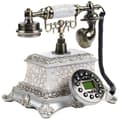 Miniatyrbild 1 av 4: Retro Snurrtelefon, Handsfree-funktion, Lättlästa tangenter, Elegant design