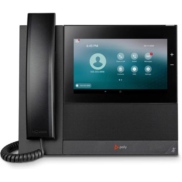 HP POLY Poly CCX 600 Företags Svart