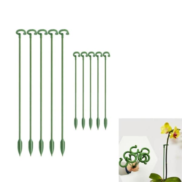 3STK 58CM Plantestøttepæl Blomsterstængelstøttepind