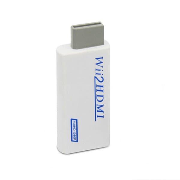 INF HDMI-adapter Kompatibel med Nintendo Wii - Full HD 1080p Hvit