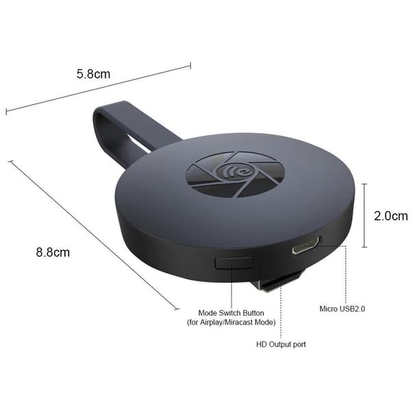 INF Mediestreamer trådløs HDMI dongle 1080p
