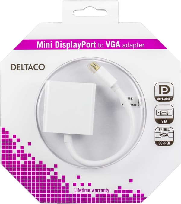 DELTACO DP-VGA4-K