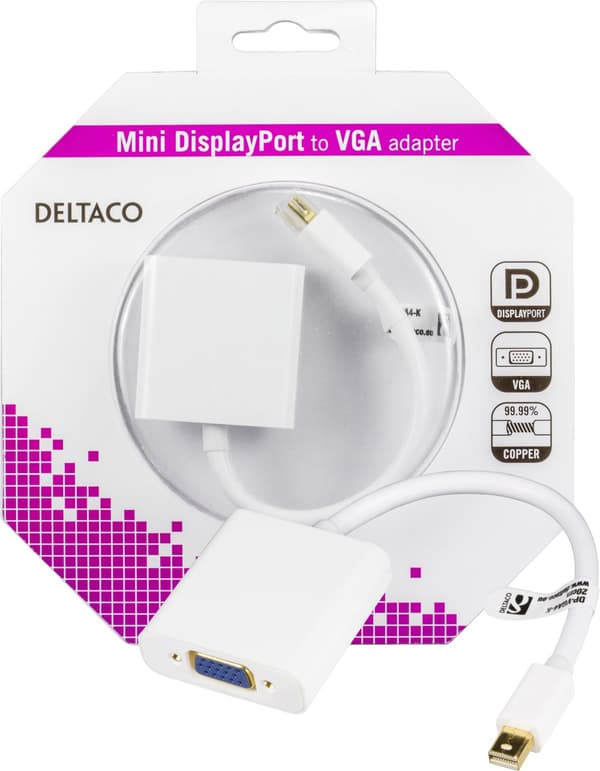 DELTACO DP-VGA4-K