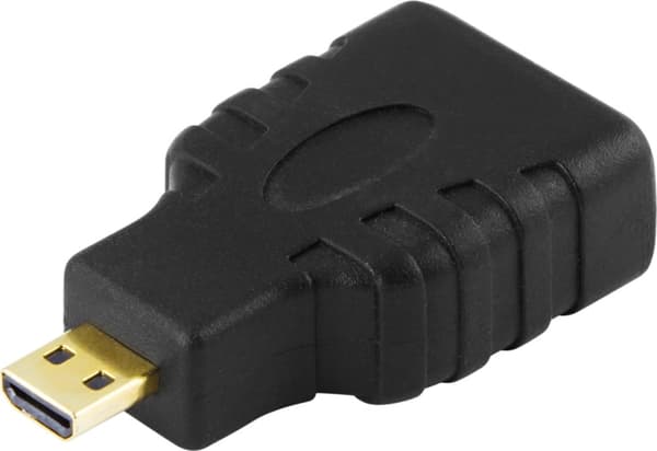 HDMI High Speed w/ Ethernet adapter, Micro HDMI ma - HDMI fe