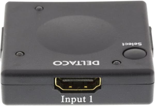 Automatic HDMI switch, 1080p, 3D, black