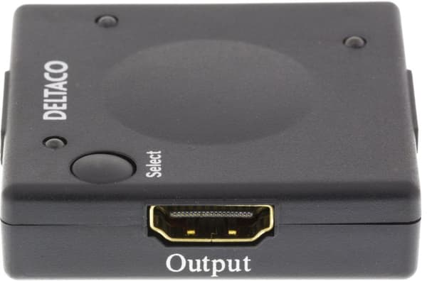 Automatic HDMI switch, 1080p, 3D, black