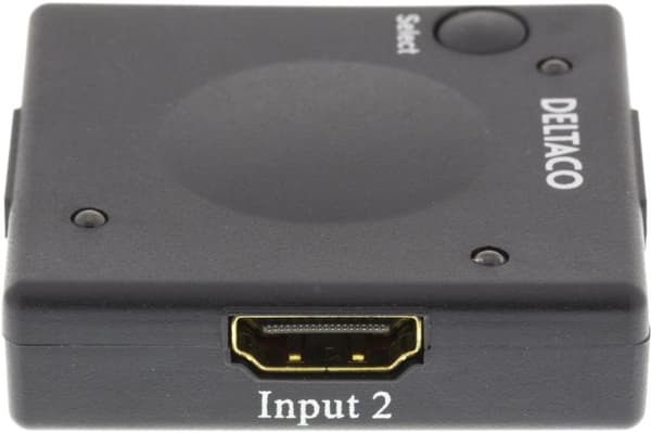 Automatic HDMI switch, 1080p, 3D, black