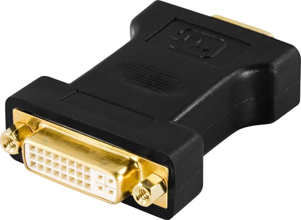 DVI adapter analog DVI - analog VGA, fe - ma, black