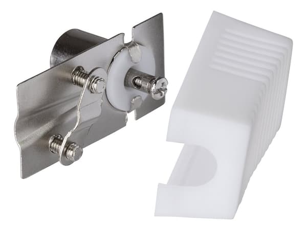 Antenna connector, 9.5mm fe, angled, gold connectors
