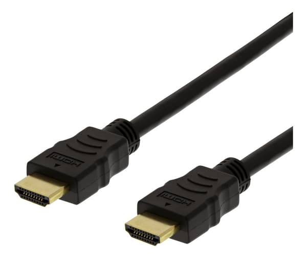 High-Speed Flex HDMI cable, 1M, 4K UHD, black