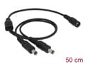 Pikkukuva 4 / 4: Cable DC Splitter 5.5 x 2.1 mm 1 x female to 2 x male
