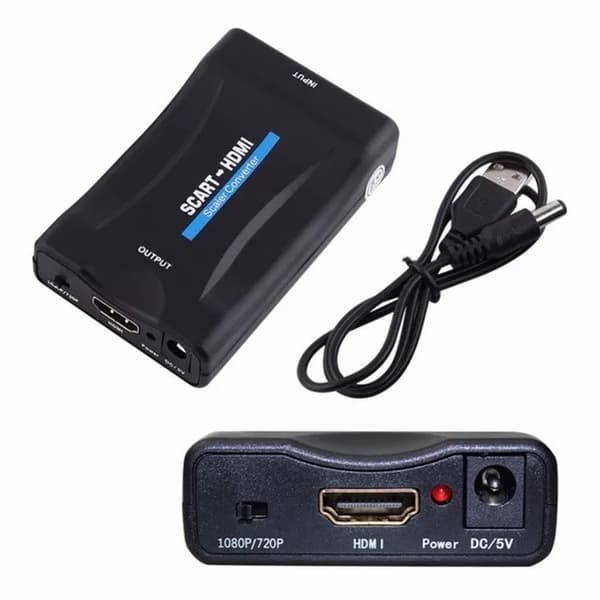 Scart till HDMI omvandlare HD 1080p / 720p