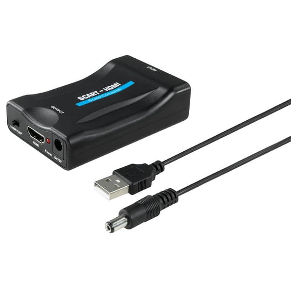 HAMA Konverter Scart till HDMI HD 1080p