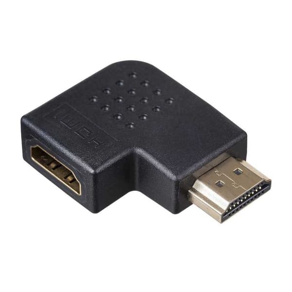 Adapter 90° HDMI (m) / HDMI (f) Sidovinkel
