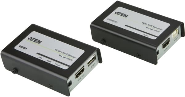 HDMI and USB extender over Eth 3D 1080p up to 60m HDCP black