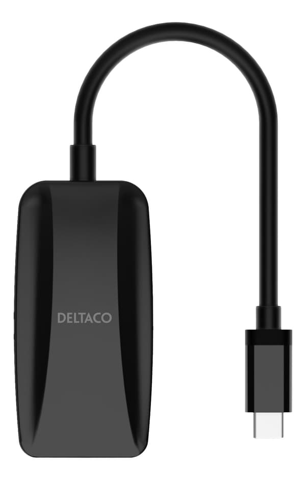 USB-C - DP adapter, USB-C ma, DP fe, 7680x4320 30Hz, black