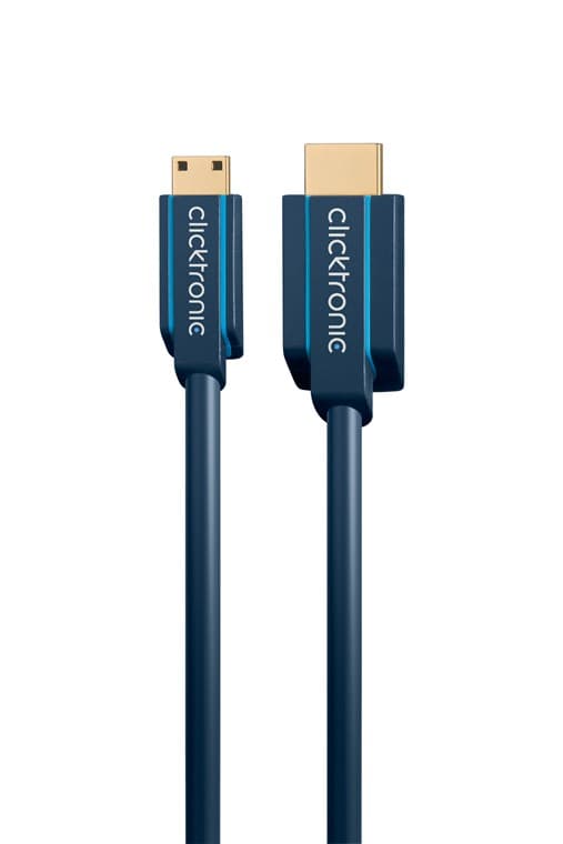 Mini-HDMI™-adapterkabel med Ethernet