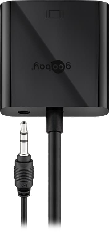 HDMI™/VGA-adapter, nikkelbelagt