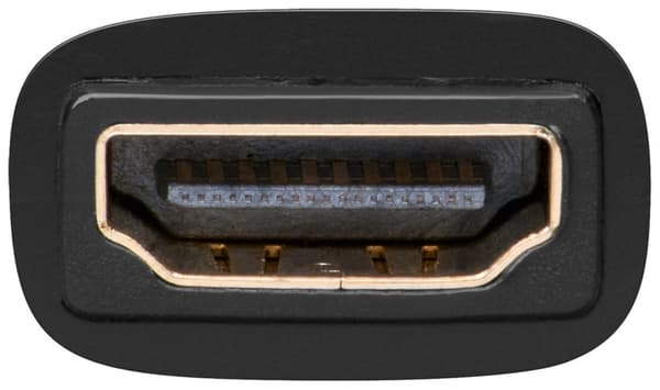 HDMIâ„¢/DVI-D-adapter, gullbelagt
