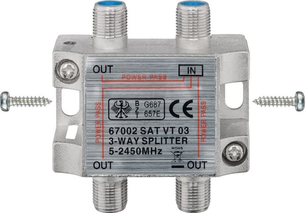 SAT-splitter 3-veis