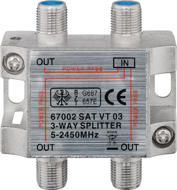 SAT-splitter 3-veis