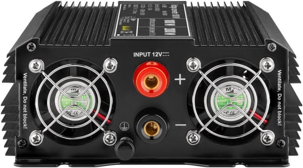 Spänningsomvandlare DC/AC (12 V - 230 V/1000 W)