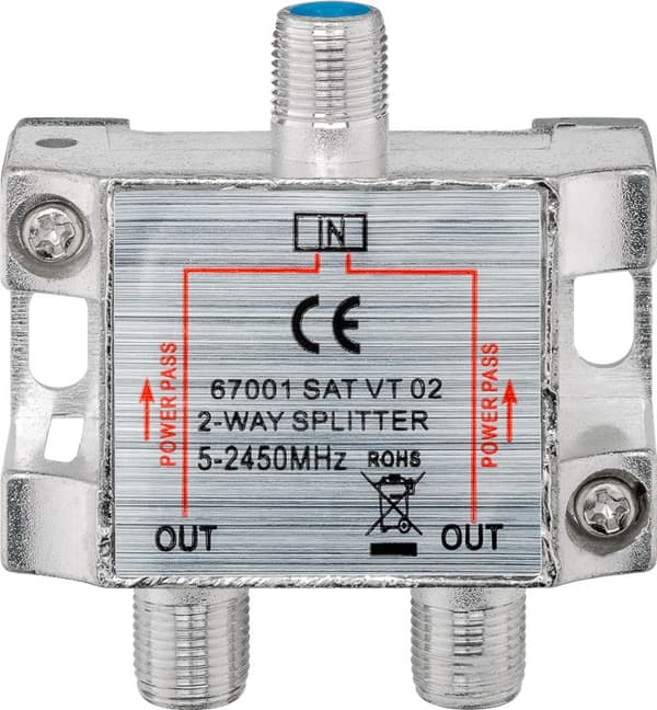 SAT-splitter 2-veis