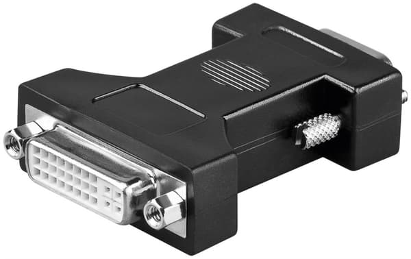 Analog DVI/VGA-adapter, forniklet