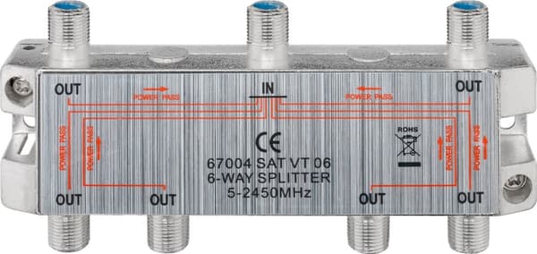 SAT-splitter 6-veis