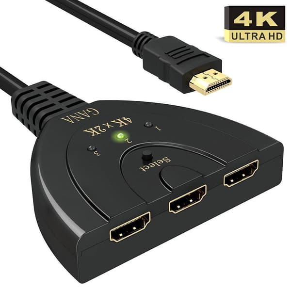 HDMI switch 3x1 ingångar 1080p / 720p