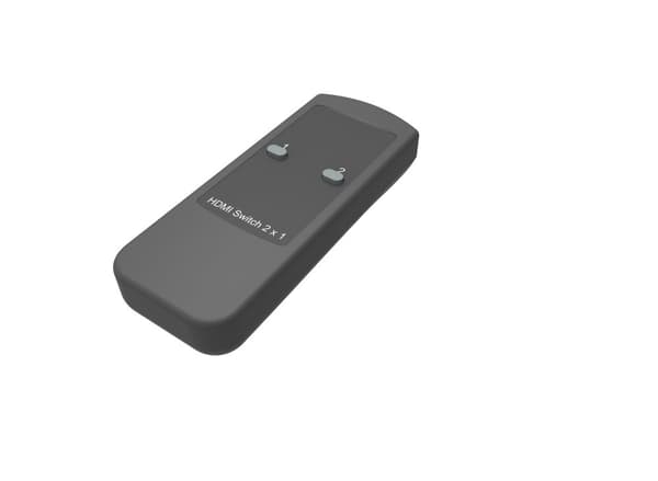 INF HDMI-bryter 8K 2x1 med fjernkontroll