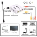 Pikkukuva 3 / 9: RCA-HDMI-muunnin Nintendo- ja Sony-konsoleille valkoinen
