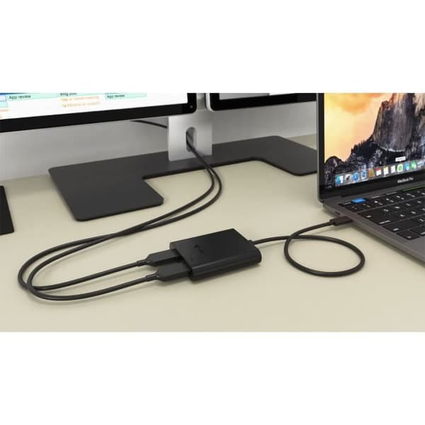 Adapter I-TEC USB-C 2x HDMI upp till 2x4K 30Hz