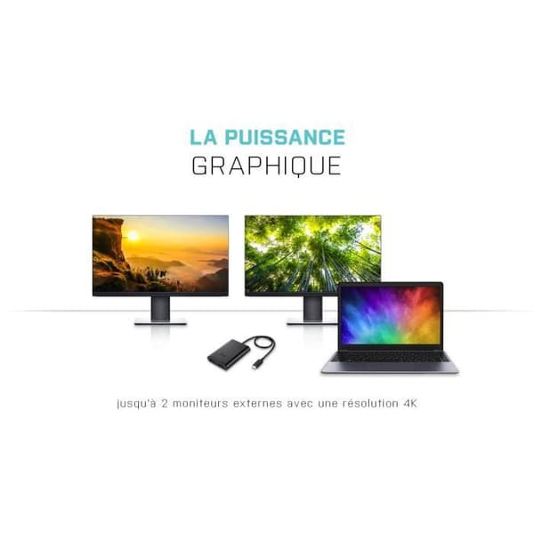 Adapter I-TEC USB-C 2x HDMI upp till 2x4K 30Hz